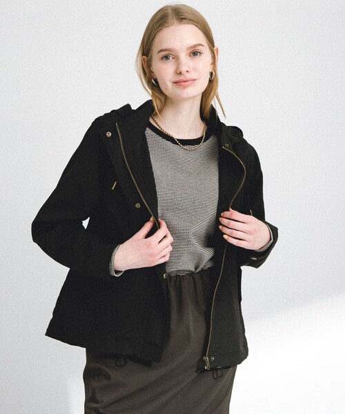 URBAN RESEARCH Sonny Label（アーバンリサーチサニーレーベル）の「撥水マウンテンパーカー（マウンテンパーカー・レディース・オフ/ブラック/ベージュ・36/38）」の20枚目の写真