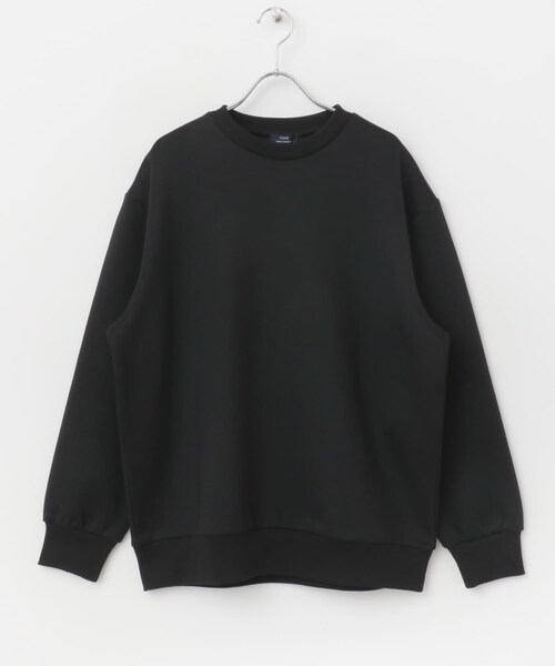 ITEMS URBANRESEARCH（アイテムズ アーバンリサーチ）の「ストレッチダンボール クルーネックプルオーバー（スウェット・メンズ・BEG/BRN/BLK/YEL・M/L）」の12枚目の写真