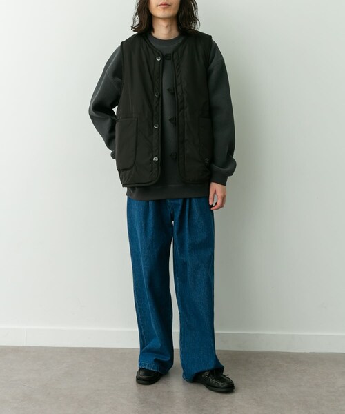 URBAN RESEARCH Sonny Label（アーバンリサーチサニーレーベル）の「ARMY TWILL　Weather Reversible Vest（ベスト・メンズ・GRAY/BLACK/KHAKI・M/L）」の7枚目の写真