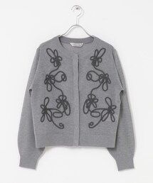 URBAN RESEARCH ROSSO WOMEN | Torrazzo Donna CORD LACE SHEER CARDIGAN(カーディガン/ボレロ)