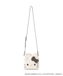 VIS（ビス）の「【HELLO KITTY×VIS】ダブルフェイスハートカットミニショルダーバッグ（ショルダーバッグ・レディース）」