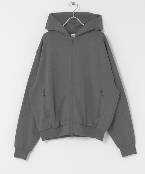 URBAN RESEARCH（アーバンリサーチ）の「ES.1　Power Stretch Hoodie（パーカー・メンズ・gray/black・M/L/XL）」の2枚目の写真