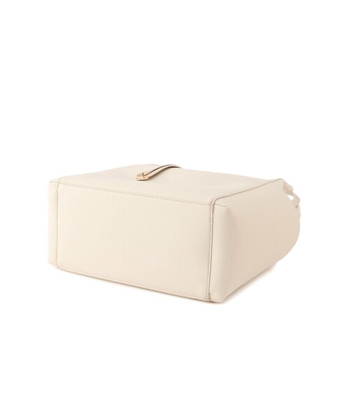 VIS（ビス）の「【復刻/WEB限定】フロントタイトートバッグ/A4対応,軽量（トートバッグ・レディース・ブラック/キナリ/ブラウン・F）」の11枚目の写真