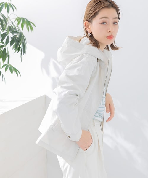 URBAN RESEARCH Sonny Label（アーバンリサーチサニーレーベル）の「MFマウンテンパーカー（マウンテンパーカー・レディース・ネイビー/グレージュ/カーキ/オフ・36/38/40）」の8枚目の写真