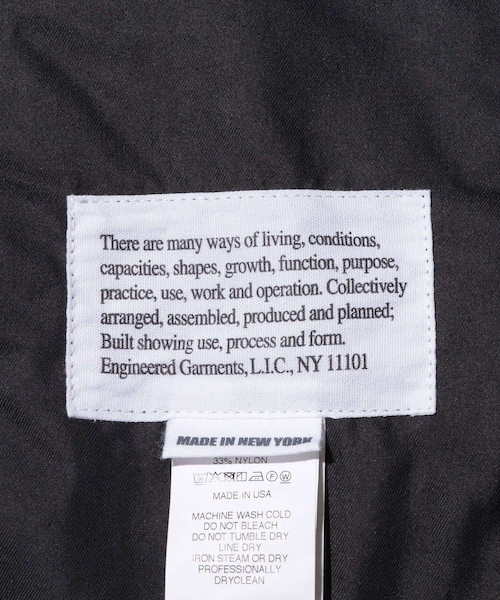 ADAM ET ROPE'(アダムエロペ)の「【ENGINEERED GARMENTS/エンジニアド ガーメンツ】Fatigue Pant - LtWeight NyCo Twill(その他パンツ・メンズ・ネイビー・M/S)」の13枚目の写真