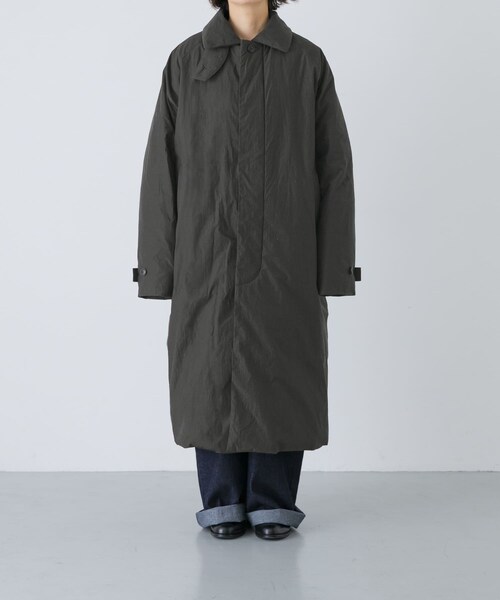 かぐれ（カグレ）の「コットンダウンコート（その他アウター・レディース・BEIGE/INK BLACK・Free）」の13枚目の写真