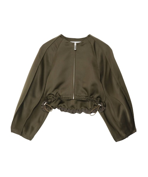 UN3D.（アンスリード）の「OUT SEAM SHORT BZ（ブルゾン・レディース・ブラック/カーキ・36/38）」の4枚目の写真