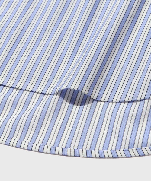ADAM ET ROPE'(アダムエロペ)の「【KANEMASA PHIL./カネマサフィル】46G Stripe Modest Shirt(シャツ/ブラウス・メンズ・ブルー系・L/M)」の12枚目の写真