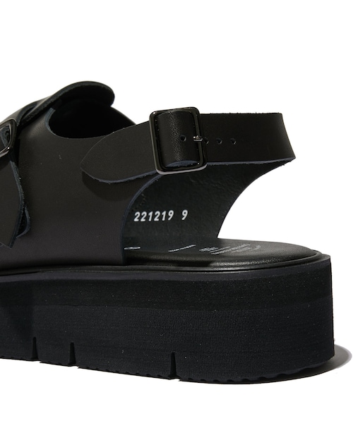 ADAM ET ROPE'(アダムエロペ)の「【foot the coacher/フット ザ コーチャー】OPEN TOE SANDALS (GLOXI CUT THICK SOLE)(サンダル・メンズ・ブラック・25.0/26.0/27.0)」の8枚目の写真