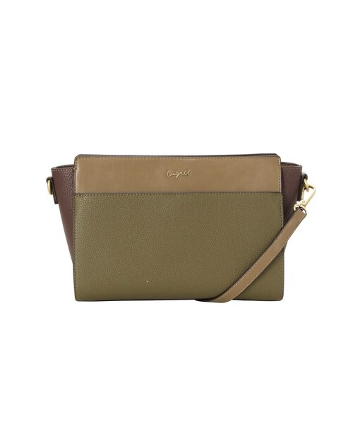 RUNWAY channel SELECTION(ランウェイチャンネルセレクション)の「【Ungrid】配色ポシェットバッグ(ハンドバッグ・レディース・グレー/ブラック/オレンジ/カーキ/ダークブラウン・F)」の11枚目の写真