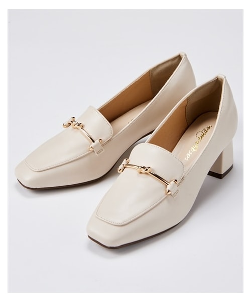 nissen（ニッセン）の「ビット付ローファーパンプス（低反発中敷）（ローファー・メンズ・黒/アイボリー・S=22.0~22.5cm/M=23.0~23.5cm/L=24.0~24.5cm/LL=25.0cm）」の6枚目の写真