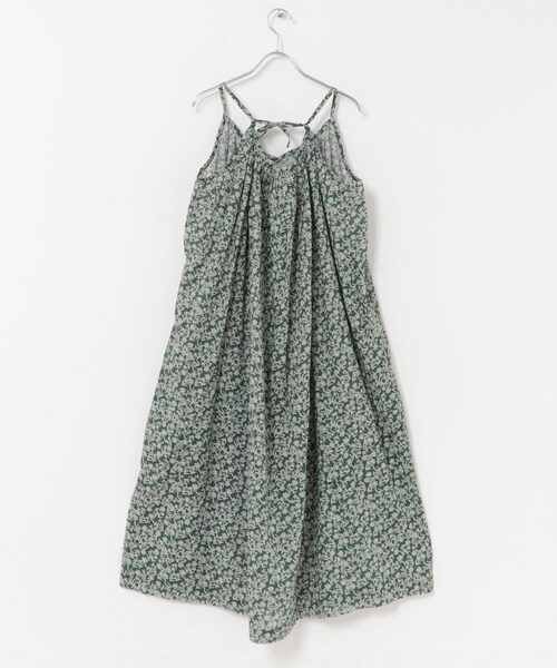 URBAN RESEARCH DOORS(アーバンリサーチドアーズ)の「SOIL FLOWER CAMISOLE DRESS(ワンピース・レディース・GREEN/KHAKI・2)」の6枚目の写真