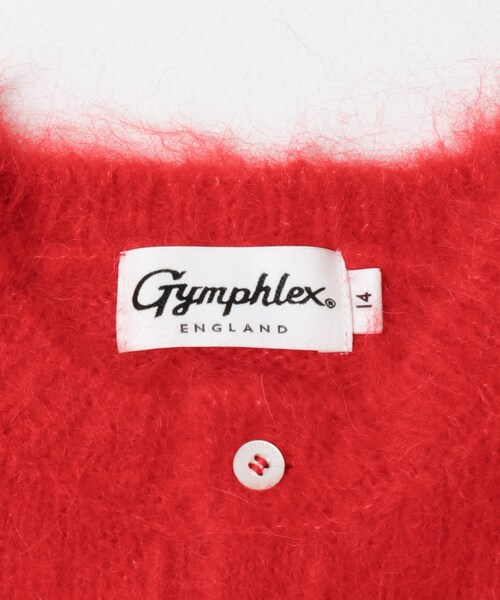 URBAN RESEARCH DOORS(アーバンリサーチドアーズ)の「GYMPHLEX CREW NECK SHORT CARDIGAN(カーディガン/ボレロ・レディース・TOP GREY/MUSTARD/RED/DK NAVY・14)」の17枚目の写真