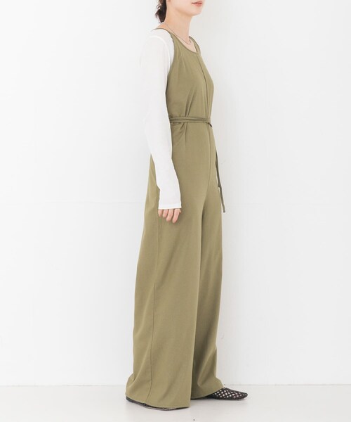 URBAN RESEARCH(アーバンリサーチ)の「BASERANGE OTAY JUMPSUIT(つなぎ/オールインワン・レディース・LUA GREEN・S)」の6枚目の写真