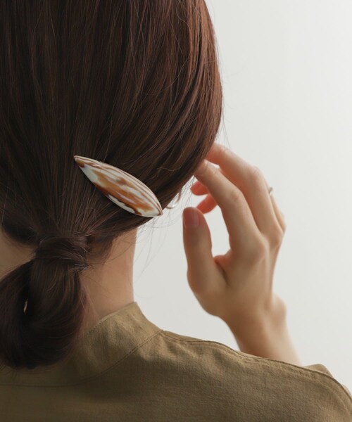 URBAN RESEARCH DOORS(アーバンリサーチドアーズ)の「ラクトバレッタ(その他ヘアアクセサリー・レディース・GRAY/BEIGE・-)」の9枚目の写真
