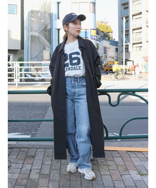 Ungrid（アングリッド）の「ステンカラーコート（ステンカラーコート・レディース・ブラック/ベージュ・S/M）」の5枚目の写真