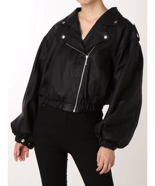 jouetie（ジュエティ）の「ルーズライダース（その他アウター・レディース・クリア/ブラック/ブルー/グレー/レッド・M）」の9枚目の写真