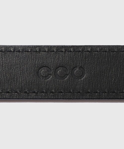 ADAM ET ROPE'（アダムエロペ）の「【CCU/シーシーユー】SLID BUCKLE BELT GUIDI（ベルト・メンズ・ブラック・F）」の5枚目の写真