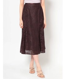 MERCURYDUO | レースオパールフレアスカート(スカート)