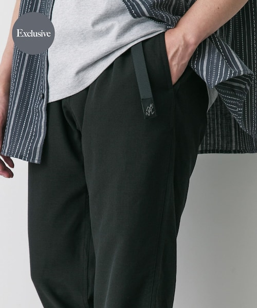 URBAN RESEARCH DOORS（アーバンリサーチドアーズ）の「『別注』Gramicci for DOORS　Linen Blend Pants（その他パンツ・メンズ・NATURAL/OLD BLUE/CHARCOAL/BLACK・S/M/L）」の2枚目の写真