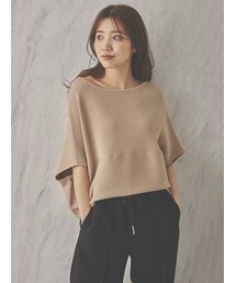 COTORICA | 横リブドルマンウォッシャブルニット(ニット/セーター)