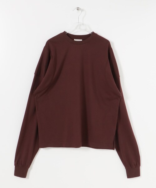 LAATO（ラート）の「PAD LONG TEE（Tシャツ/カットソー・レディース・クローブ/クリーム/セメント・Free）」の9枚目の写真