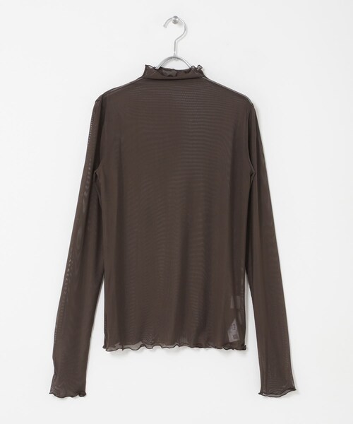 URBAN RESEARCH DOORS(アーバンリサーチドアーズ)の「ハイネックチュールインナー(Tシャツ/カットソー・レディース・DOT/BROWN/OFF・Free)」の18枚目の写真