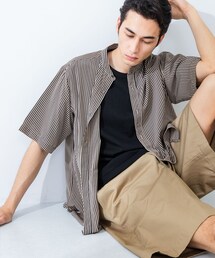 URBAN RESEARCH | PRINT BAND COLLAR SHIRTS(シャツ/ブラウス)