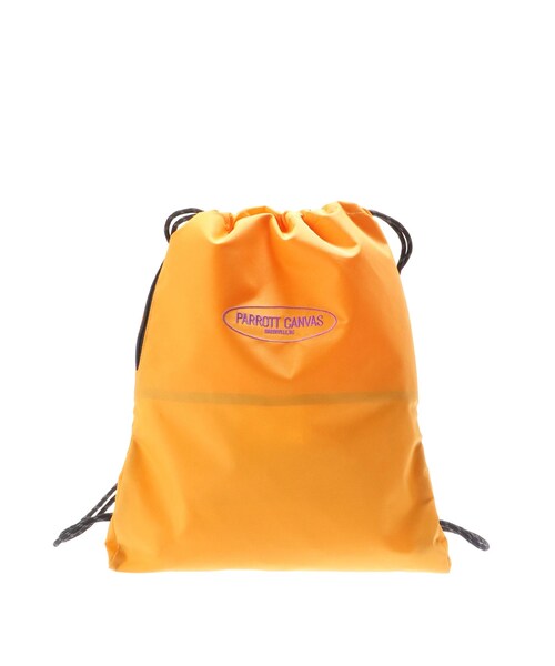Ungrid（アングリッド）の「PARROTT CANVAS NYLON CAN（バックパック/リュック・レディース・ブラック/マスタード・F）」の2枚目の写真