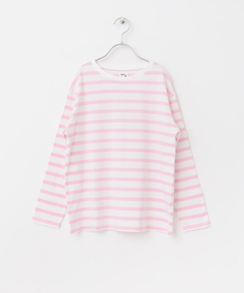 URBAN RESEARCH DOORS(アーバンリサーチドアーズ)の「『親子リンク』ボーダーワイドプルオーバー(KIDS)(その他トップス・キッズ・NVY/PINK/BLUE・105/120/135/150)」の15枚目の写真