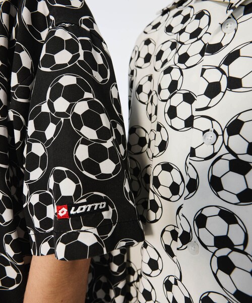 URBAN RESEARCH(アーバンリサーチ)の「LOTTO SOCCER BALL PRINT SHIRTS(シャツ/ブラウス・メンズ・WHITE/BLACK・M/L/XL/XXL)」の15枚目の写真