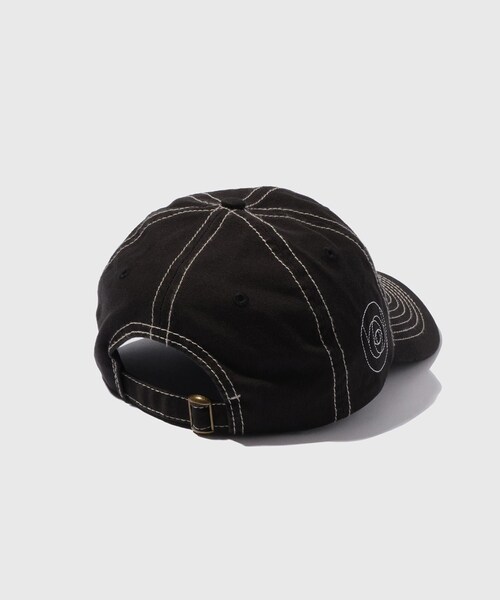 ADAM ET ROPE'(アダムエロペ)の「【BAL/バル】COTTON 6-PANEL HAT(キャップ・メンズ・ブラック/グレー・F)」の8枚目の写真