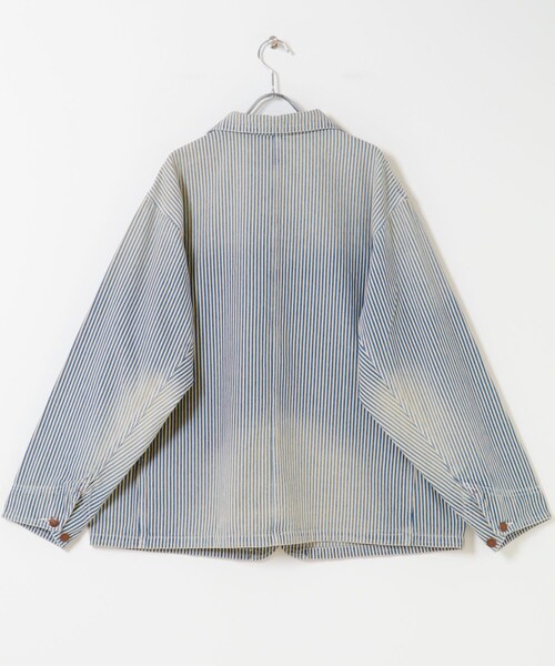 URBAN RESEARCH Sonny Label（アーバンリサーチサニーレーベル）の「BIG MAC　DENIM COVERALL（デニムジャケット・メンズ・HICKORY・M/L）」の7枚目の写真
