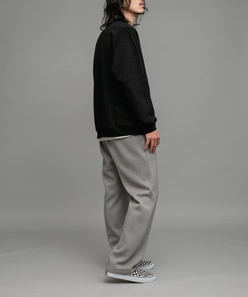 URBAN RESEARCH Sonny Label（アーバンリサーチサニーレーベル）の「ヘビーウェイトコットンベーシックスウェット（スウェット・メンズ・ライトグレー/ブラック/杢グレー/ネイビー/チャコール・M/L/XL）」の13枚目の写真