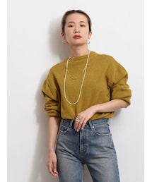 Ungrid | ラムウールクルーネックニット(ニット/セーター)