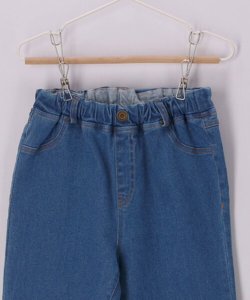 ROPE' PICNIC(ロペピクニック)の「【KIDS】ゆったりテーパードデニムパンツ(デニムパンツ・キッズ・ネイビー/サックス・120/130/140/150)」の13枚目の写真