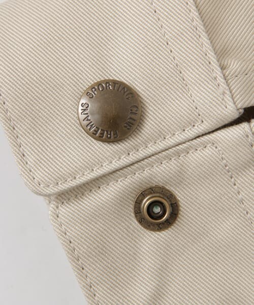 URBAN RESEARCH（アーバンリサーチ）の「FREEMANS SPORTING CLUB JP　OLD TWILL G JUM（テーラードジャケット・メンズ・OFF WHITE・2/3）」の12枚目の写真