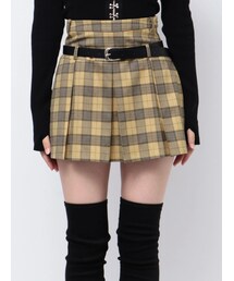 EMODA | レイヤーベルトプリーツスカート(スカート)