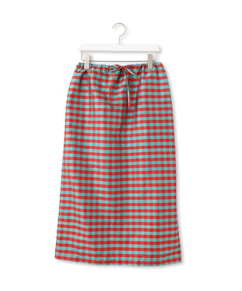 ADAM ET ROPE'(アダムエロペ)の「【COMING OF AGE(カミング オブ エイジ)】DRASTRING MAXI SKIRT(スカート・レディース・ブラック/キミドリ/ターコイズ/レッド・F)」の20枚目の写真