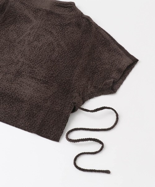 URBAN RESEARCH ROSSO（アーバンリサーチロッソ）の「le　CORDUROY TIE BLOUSE（シャツ/ブラウス・レディース・IVORY/BROWN・FREE）」の16枚目の写真