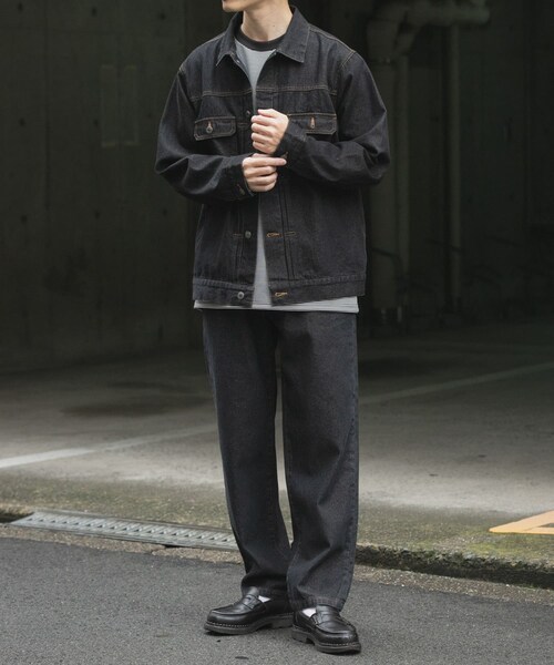 ITEMS URBANRESEARCH（アイテムズ アーバンリサーチ）の「5-pocket DENIM PANTS（デニムパンツ・メンズ・BLK/IDG BLU/BLU・M/L）」の9枚目の写真