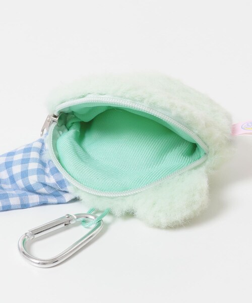 SMELLY（スメリー）の「『WEB/一部店舗限定』NEONMOON　Sleepy Teddy Pouch（ポーチ・レディース・MNT/PNK/PPL/BRN/IVO・-）」の13枚目の写真