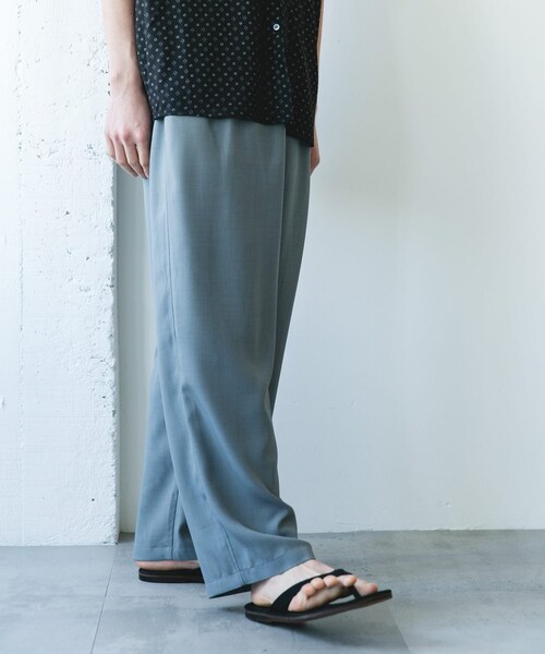 URBAN RESEARCH DOORS(アーバンリサーチドアーズ)の「トロピカルライク イージーパンツ(その他パンツ・メンズ・BLACK/BLUEGRAY/CHARCOAL・M/L)」の13枚目の写真