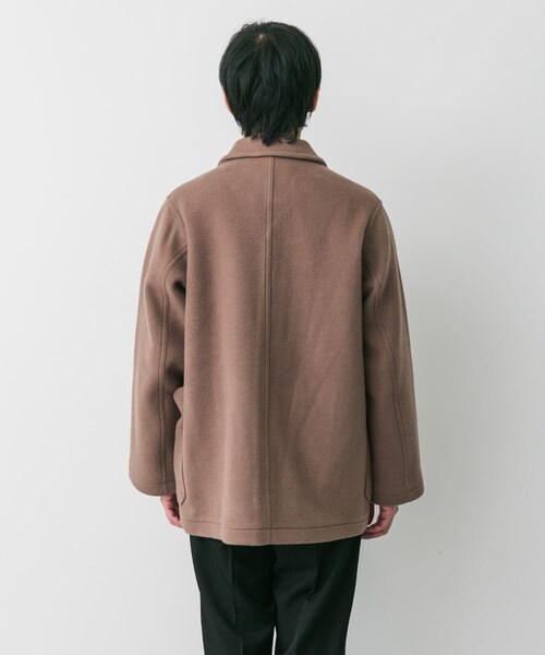 URBAN RESEARCH DOORS(アーバンリサーチドアーズ)の「DANTON WOOL MELTON JACKET(テーラードジャケット・メンズ・GREY/DK NAVY/DK OLIVE/BEIGE/ORANGE・38/40/42)」の11枚目の写真