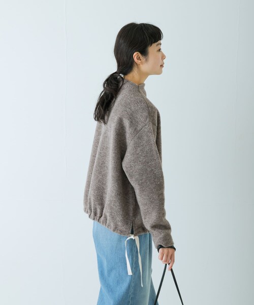 かぐれ（カグレ）の「ウールループボトルネックプルオーバー（その他トップス・レディース・IVORY/MOCHA/NAVY・Free）」の20枚目の写真