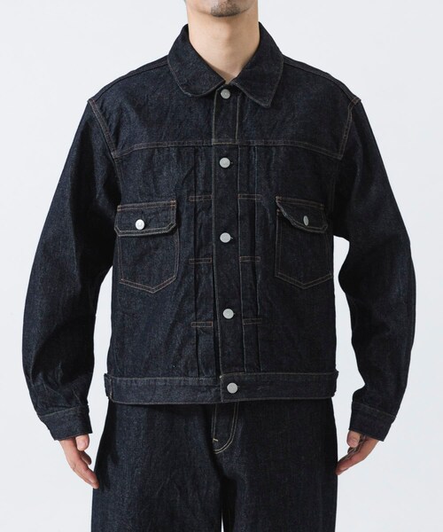 URBAN RESEARCH(アーバンリサーチ)の「blurhmsROOTSTOCK 13.5OZ 2ND TYPE DENIM JACKET(デニムジャケット・メンズ・Indigo・2/3/4)」の4枚目の写真