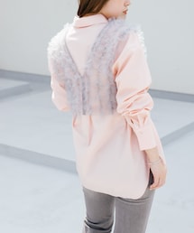 KBF | シアーフリルSETシャツ(シャツ/ブラウス)