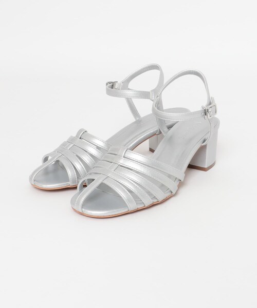 URBAN RESEARCH Sonny Label（アーバンリサーチサニーレーベル）の「メタリックアンクルストラップサンダル（サンダル・レディース・ゴールド/シルバー/ブラック・S/M/L）」の9枚目の写真