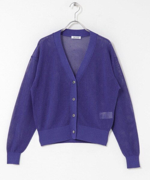 URBAN RESEARCH DOORS(アーバンリサーチドアーズ)の「FORK&SPOON ペーパーニットカーディガン(カーディガン/ボレロ・レディース・IVORY/BROWN/BLUE・1)」の3枚目の写真