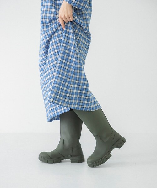 URBAN RESEARCH（アーバンリサーチ）の「GANNI　Recycled Rubber（ブーツ・レディース・Kalamata/Black・36/37/38）」の15枚目の写真